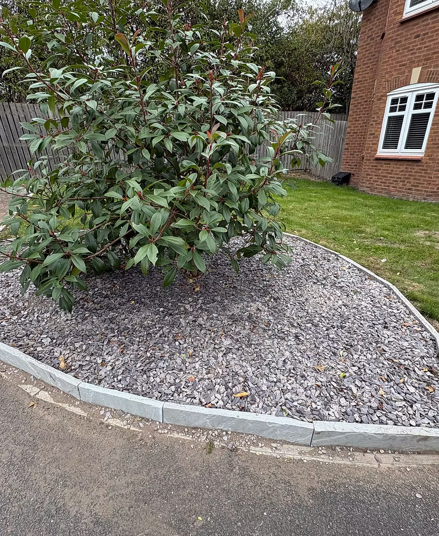 Garden landscaping and patio work in Bromsgrove by Yew Tree Garden Services